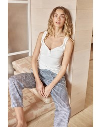 Gingerlilly - Marlie Diamond Print Cotton PJ