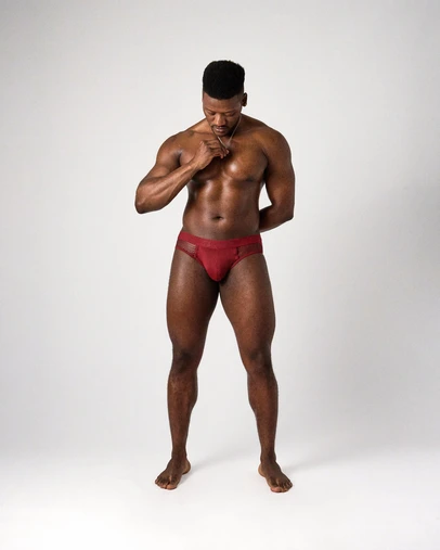 TEAMM8 - Edge Net Jock/Thong