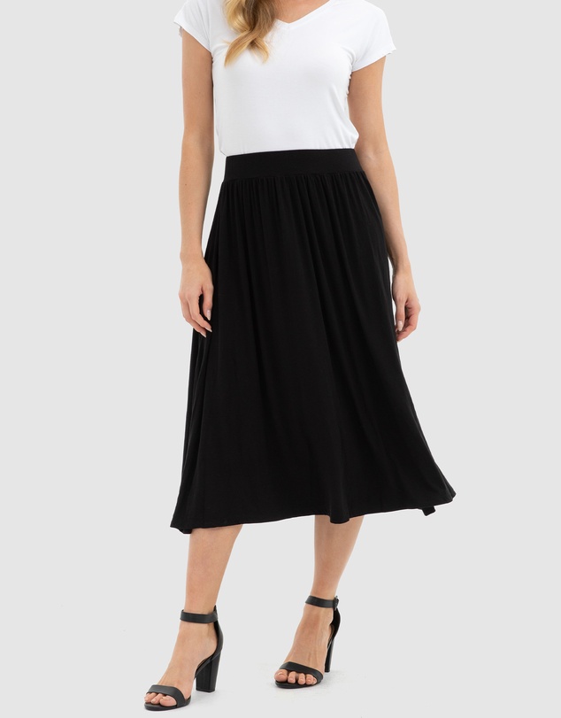 Bamboo Body - Midi Skirt
