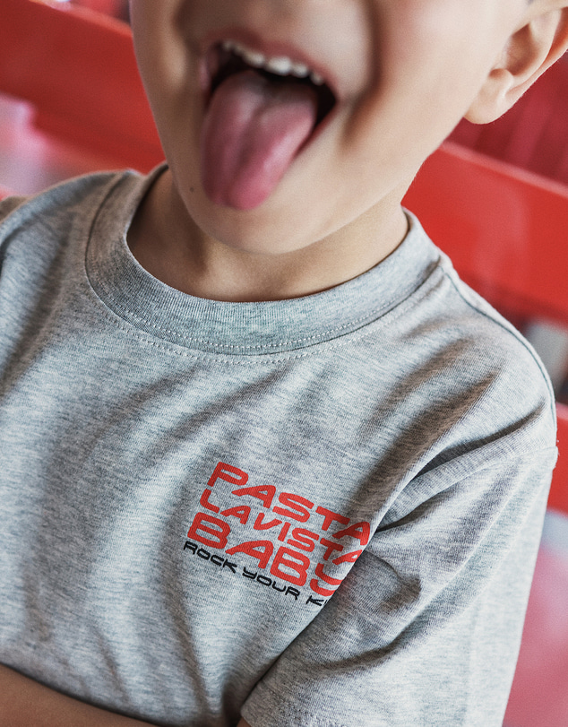 Rock Your Kid - Jet Tee in Grey Marle