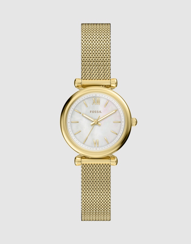 Fossil - Carlie Gold Tone Analogue Watch