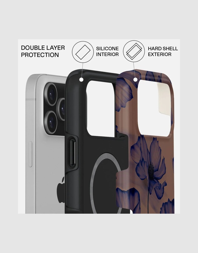 Burga - Burga iPhone 17 Pro Max Tough Magsafe Case Velvet Night