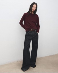 M.N.G - Round-Neck Knitted Sweater