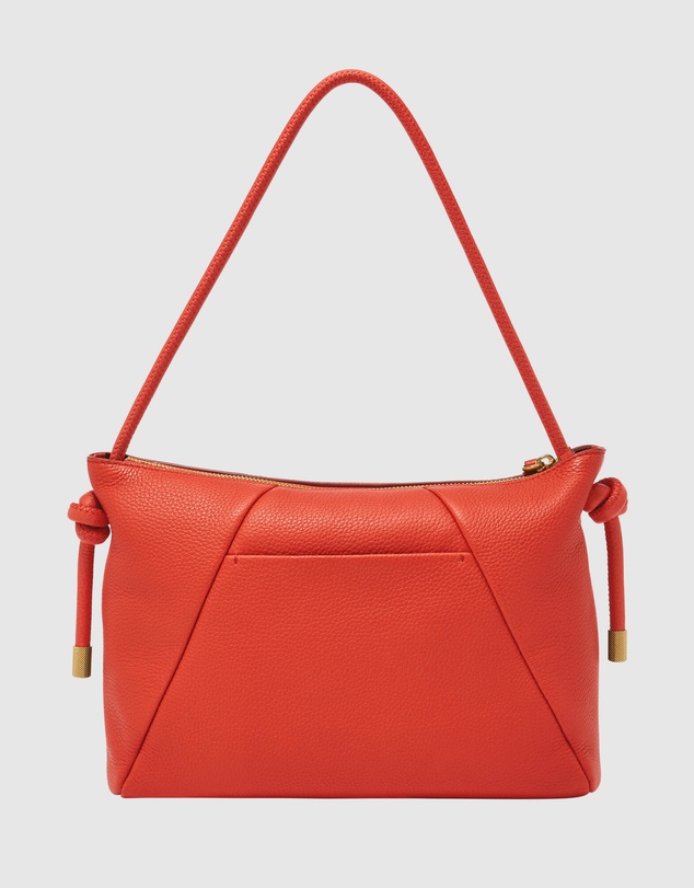 Fossil - Willa Red Leather Shoulder Bag