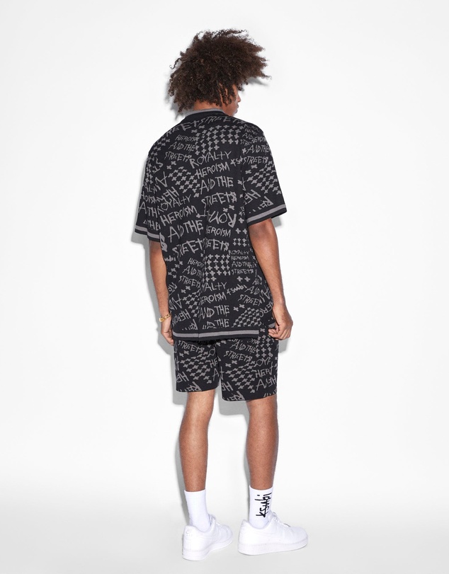 Ksubi - Heroism Knit Resort Ss Shirt Black