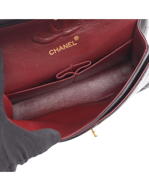 Pre-Loved by Azura Reborn - Pre-Loved Small Classic Lambskin Double Flap