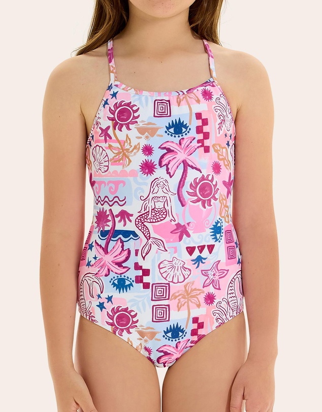 Seafolly - Positano One Piece - Teens