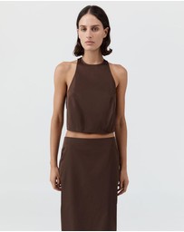 St. Agni - Paper Taffeta Cocoon Top