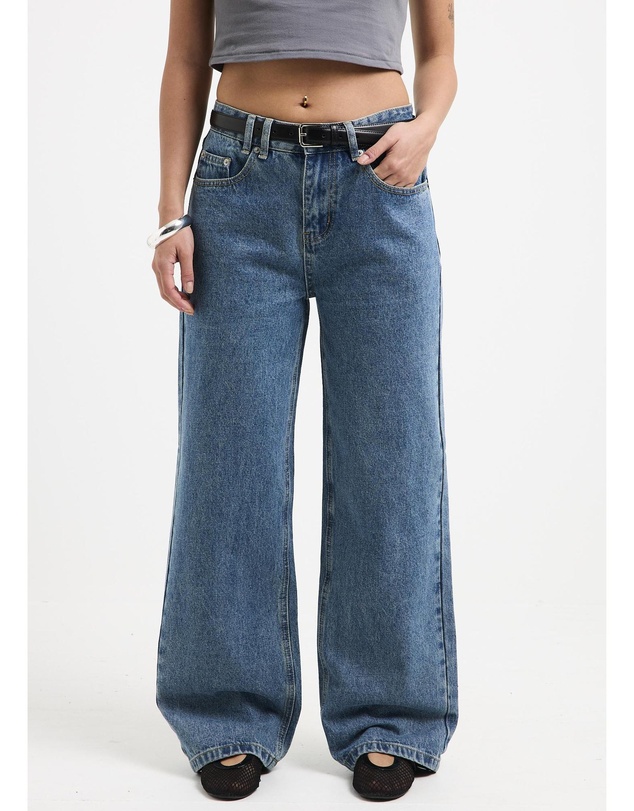 Insight - Priya Mid Straight Denim Jeans