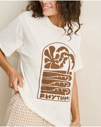 Rhythm - Palm And Sun Oversized T-Shirt