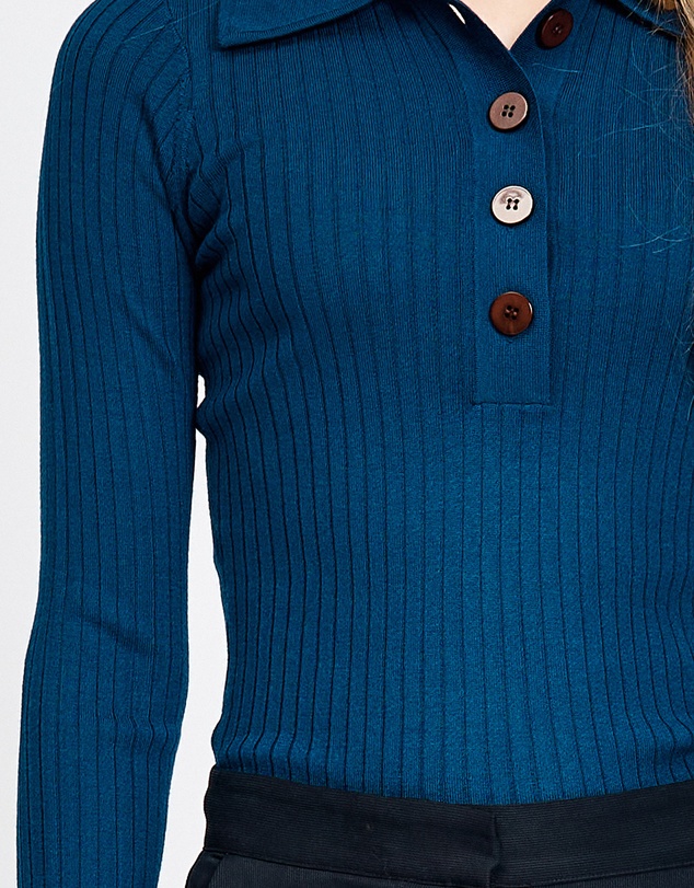 bul - Kivi Top Dark Blue