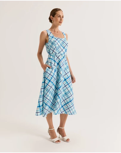 Review - Tribeca Check Dress