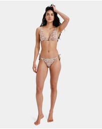 Roxy - Womens Wild Thang Tiki Tri Bikini Top