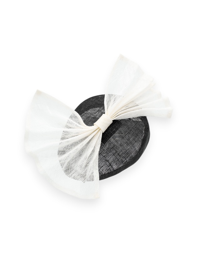 Morgan & Taylor - Patricia Fascinator in Black