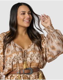 The Poetic Gypsy - Bliss in the Breeze Maxi Dress
