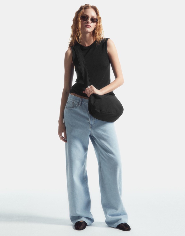 COS - Crossbody Saddle Bag- Nylon