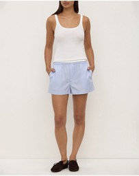 Assembly Label - Havana Stripe Poplin Shorts