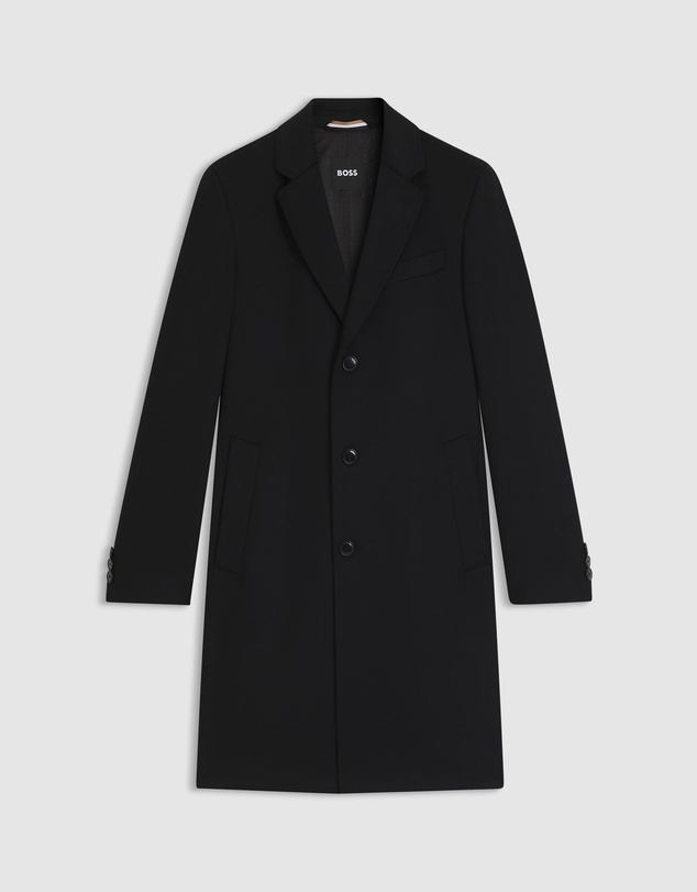 BOSS - Slim-Fit Coat in Wool and Cashmere