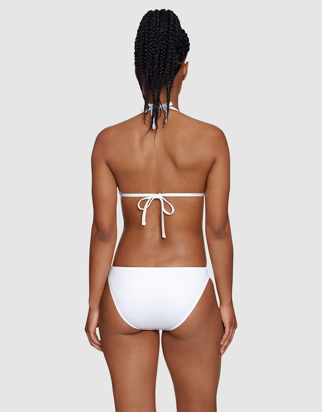 Polo Ralph Lauren - Logo Icons Embroidered String Halter Triangle Bikini Top