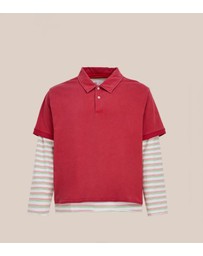 Found - Double Layer Stripe Tee