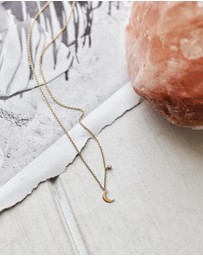 Luna Rae - Solid Gold - Luna Diamond Necklace