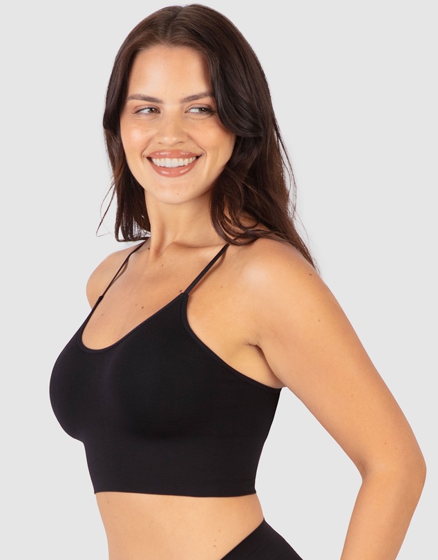 B Free Intimate Apparel - Long Line Spaghetti Strap Bralette (A-B-C-D-DD-E-F) Cup