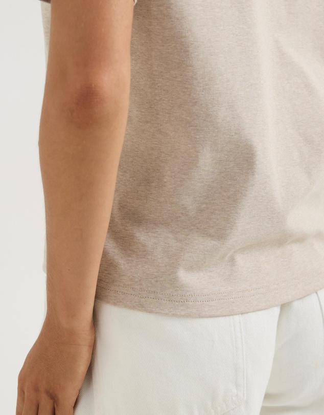 Atmos&Here - Cotton Slim T-Shirt