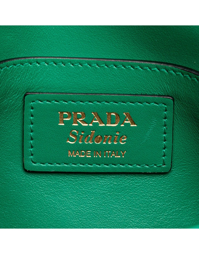 Pre-Loved by Azura Reborn - Pre-Loved prada Elegant Top Handle Bag with Chain Strap