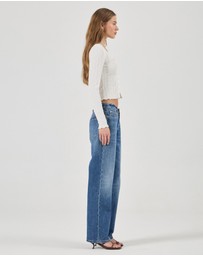 Rolla's - Maddison Button Up LS Top