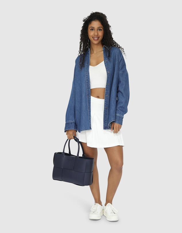 Belle & Bloom - Into Him Oversized Denim Shirt