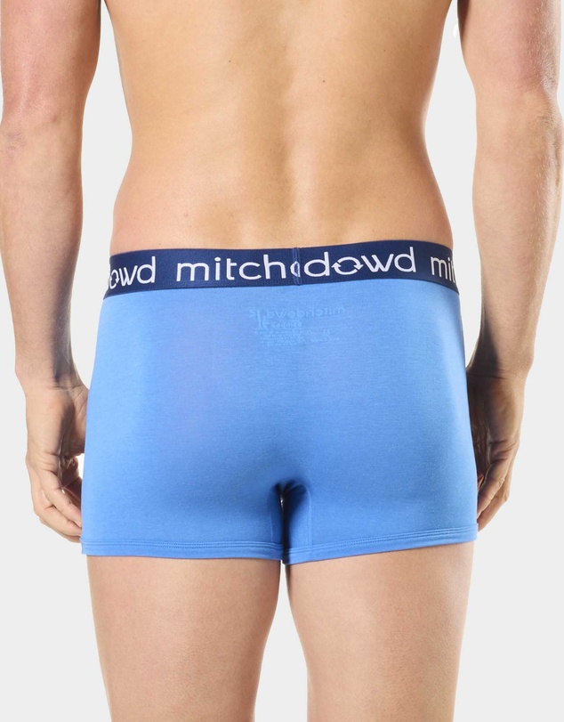 Mitch Dowd - Mitchdowd Mens 3 Pack Bamboo Blue Trunks