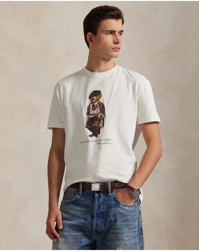Polo Ralph Lauren - Custom Slim Fit Polo Bear Jersey T-Shirt