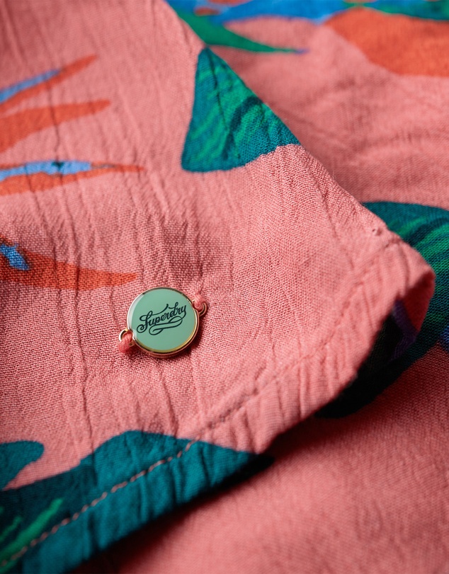 Superdry - Printed Mini Wrap Dress