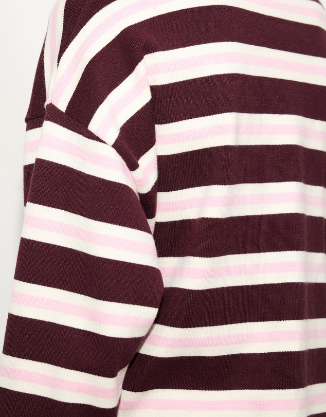 Dazie - Piper Stripe Knit Polo
