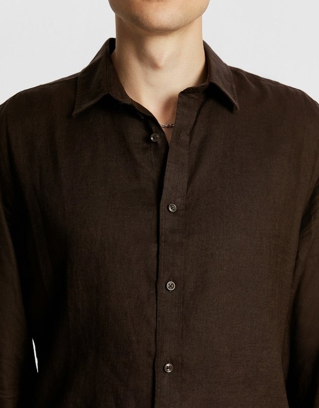 yd. - West Hampton Pure Linen Shirt