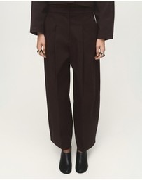 M.N.G - Pleated Wide Leg Trousers