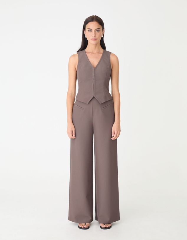 Forcast - Dakota Basque Waist Pants