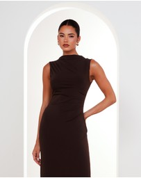 Pilgrim - Zaylee High Collar Maxi Dress