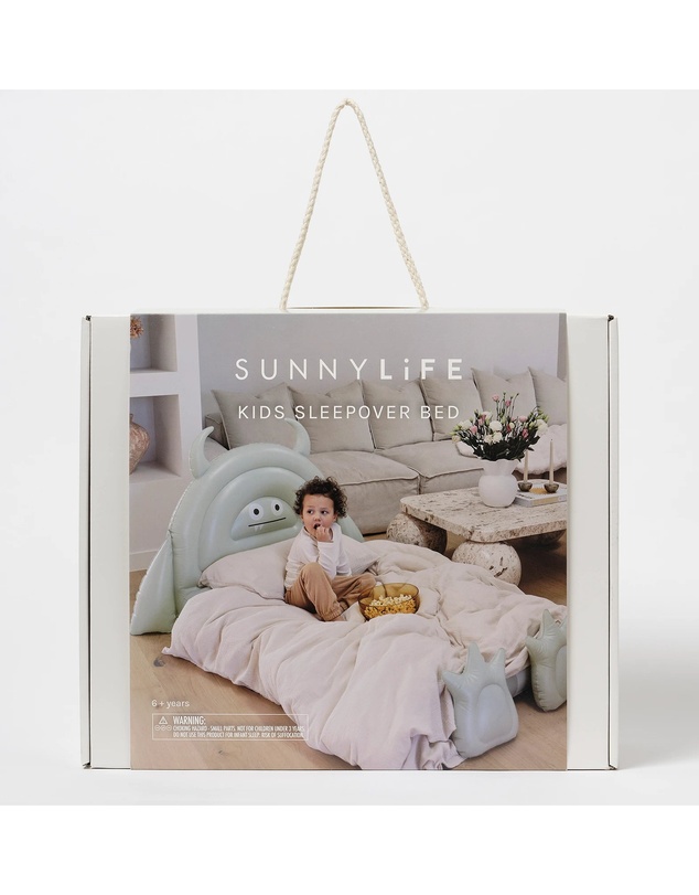 Sunnylife - Kids Sleepover Bed Monster Sage