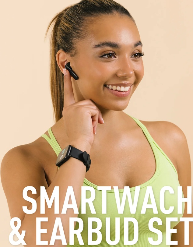 Reflex Active - Series 17 Smart Watch + Earbuds Set