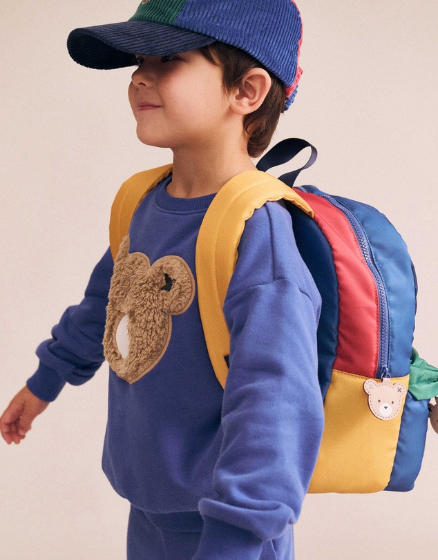 Huxbaby - Hux Colour Block Varsity Backpack - Babies-Kids