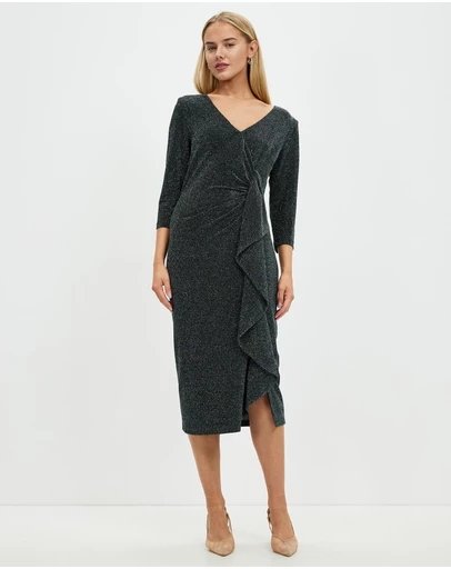 Pink Ruby - Tuscany Nights Midi Dress