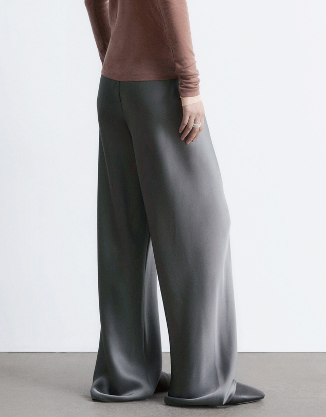 & Other Stories - Drawstring Satin Trousers