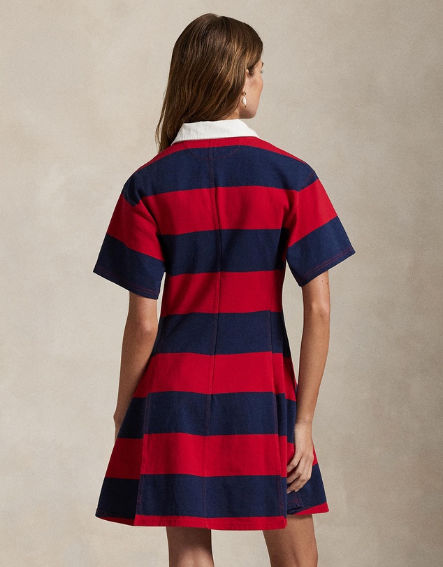 Polo Ralph Lauren - Striped Cotton Jersey Rugby Dress - ICONIC EXCLUSIVE