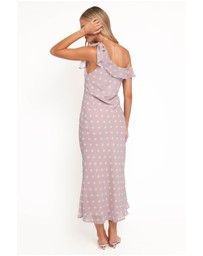 Petal & Pup - Celestine Maxi Dress - Lavender Polka Dot