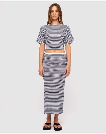 Blue Pin Stripe
