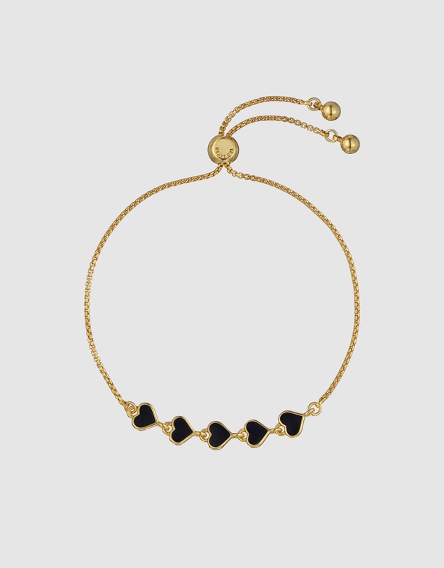 Ted Baker - HARRIET: Enamel Heart Adjustable Bracelet