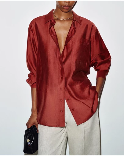 Reformation - Eli Oversized Shirt