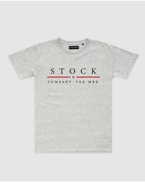 Stock & Co. - Red Line Tee - Youth