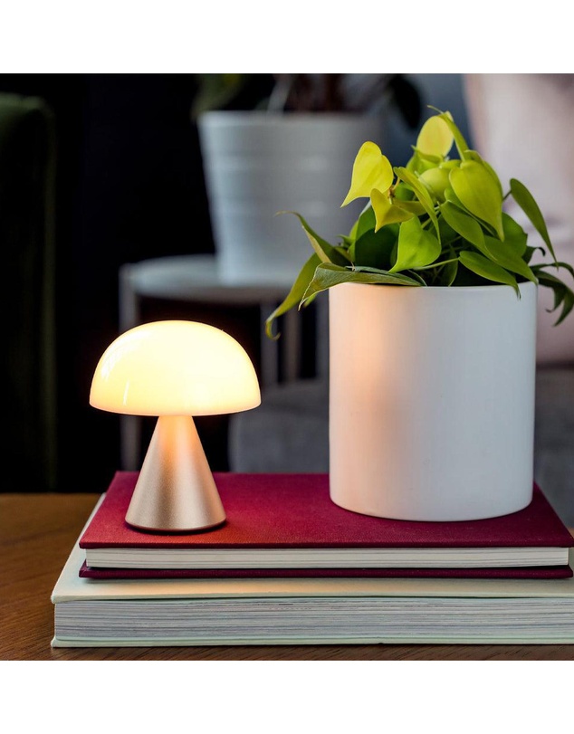 Lexon - Lexon Mina M Medium Portable Led Lamp - Gold